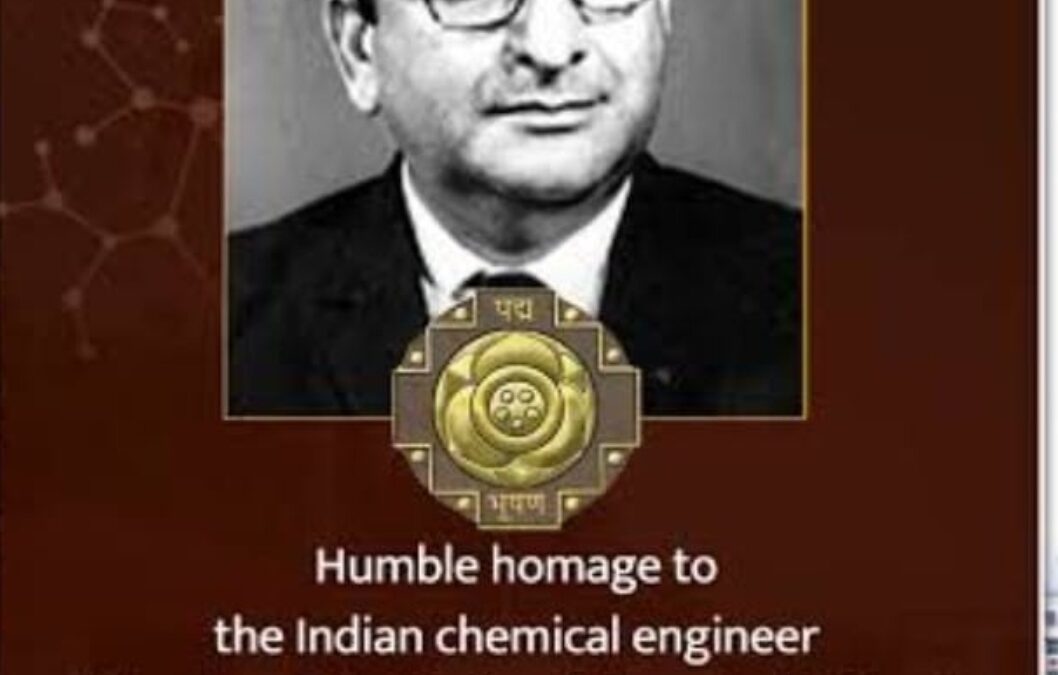 रसायनशास्त्रज्ञ पद्मभूषण बाळ दत्तात्रय टिळक